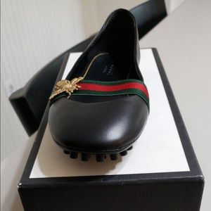 Gucci 
Women's Black 'bayadere' Ballerina Flat